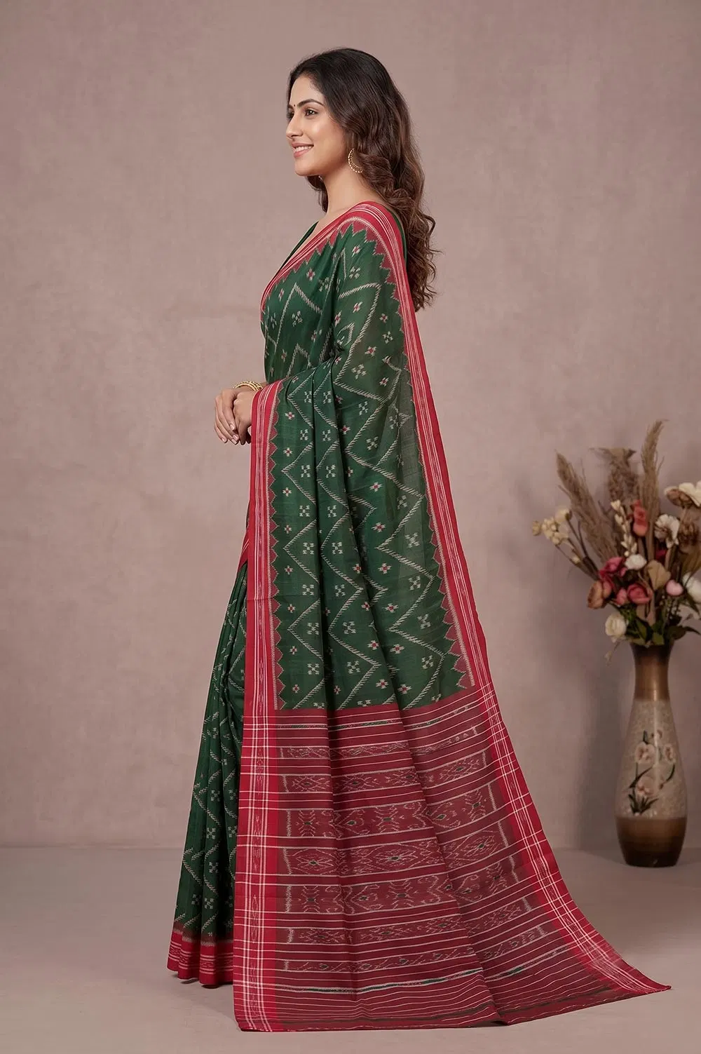 Orissa Ikat Deha Banda Cotton Saree