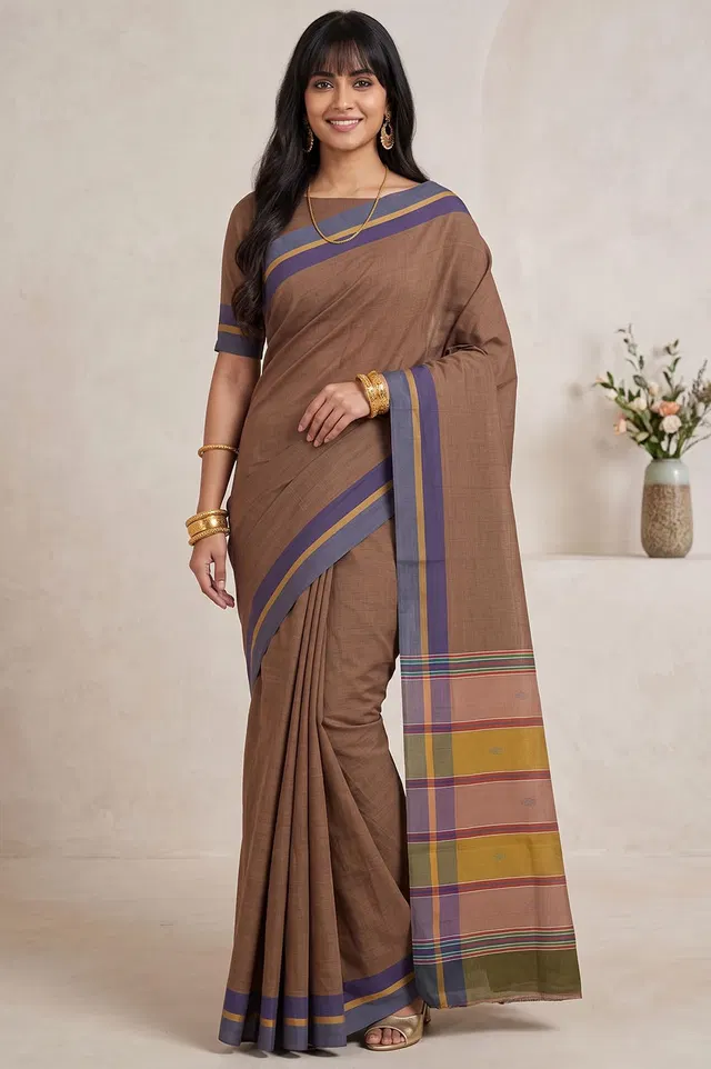 Udupi Handloom Cotton Saree