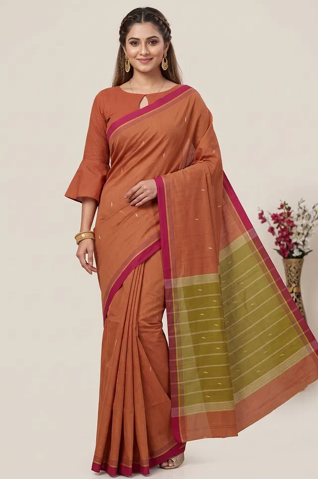 Udupi Handloom Cotton Saree
