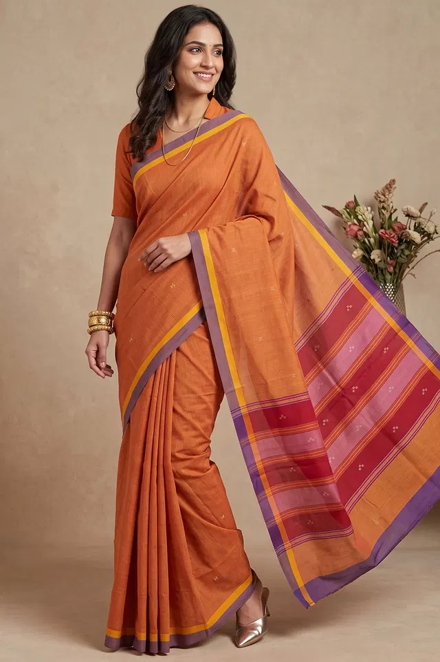 Udupi Handloom Cotton Saree