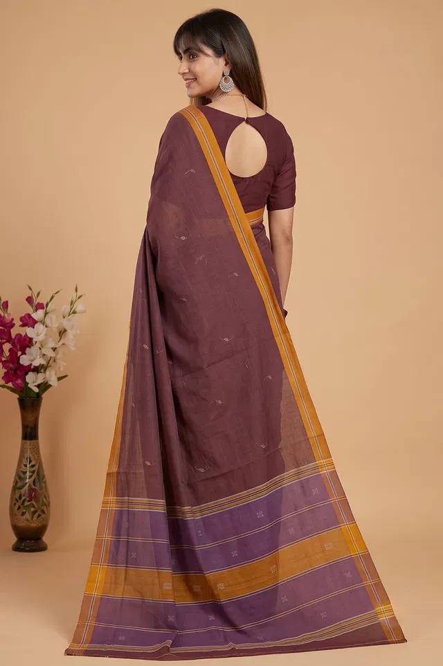 Udupi Handloom Cotton Saree