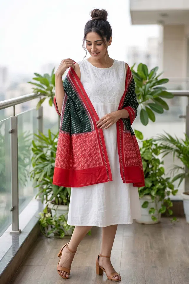 Sambalpuri Bandha Dupatta