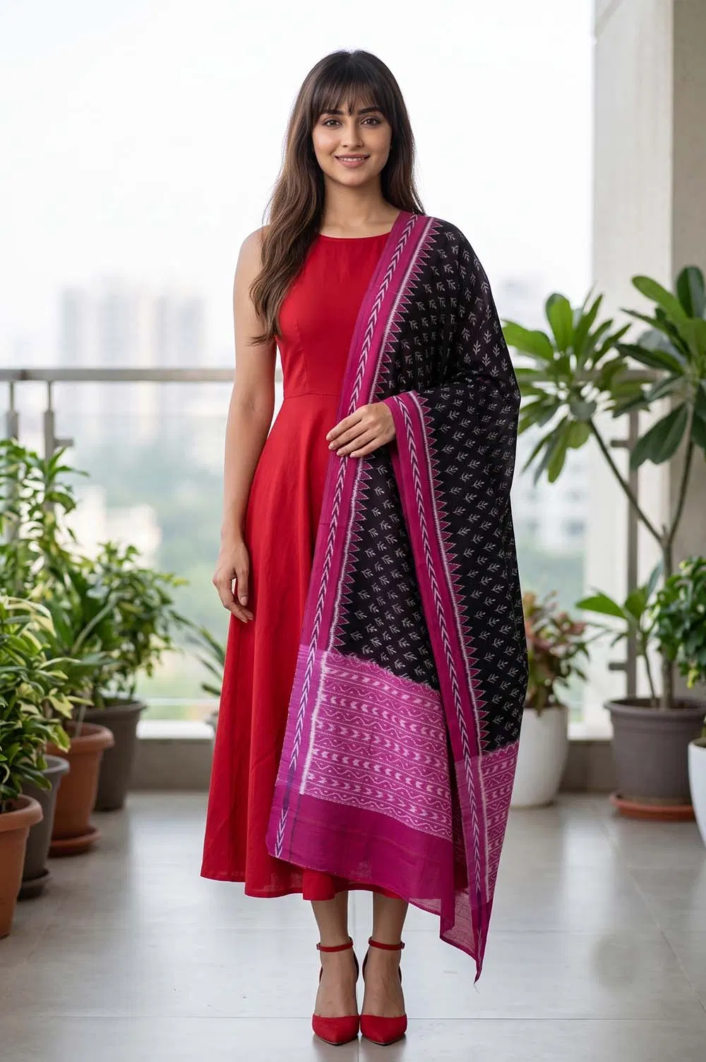 Sambalpuri Bandha Dupatta