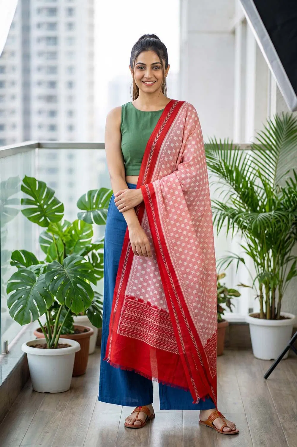 Sambalpuri Bandha Dupatta