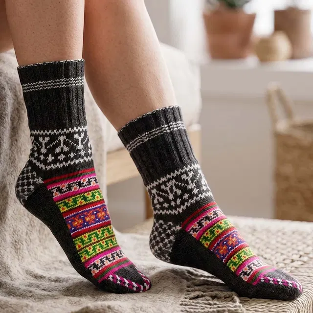 Lahauli Hand Knitted Socks