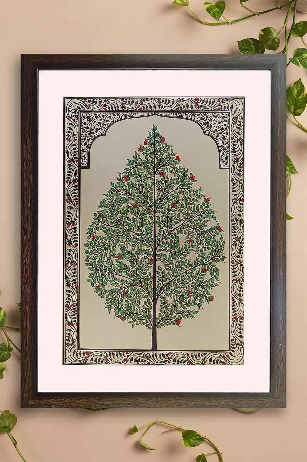 Tree of Life Orissa Pattachitra Painting (18*24) Inches