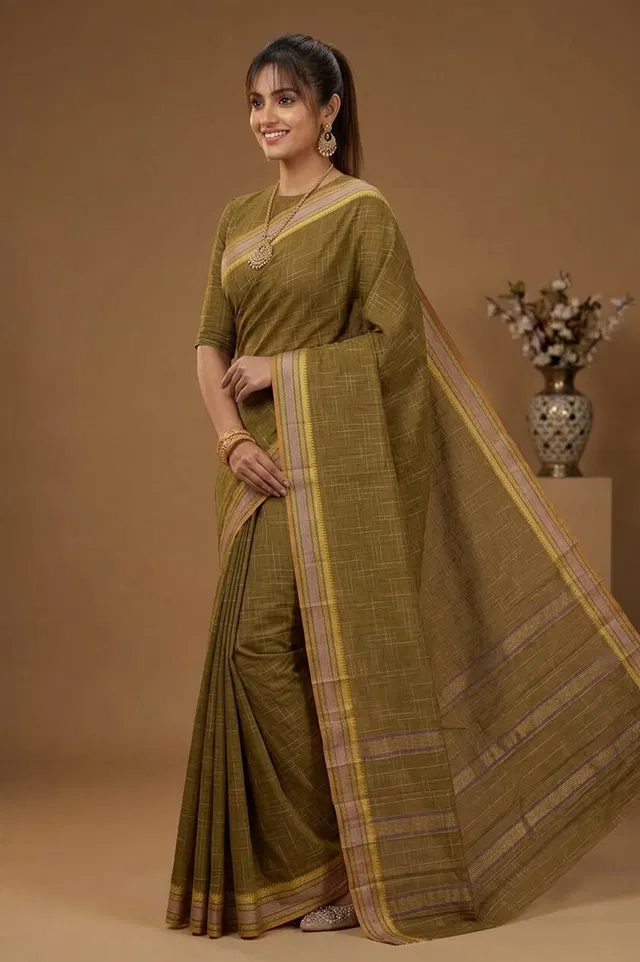 Narayanpet Handloom Cotton Saree