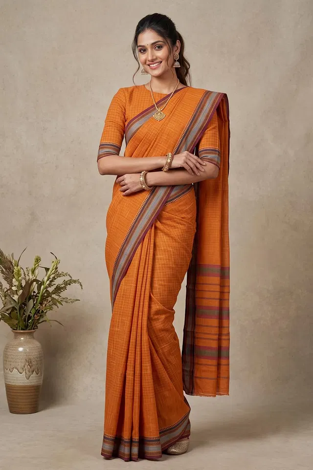 Narayanpet Handloom Cotton Saree