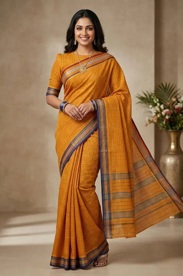 Narayanpet Handloom Cotton Saree