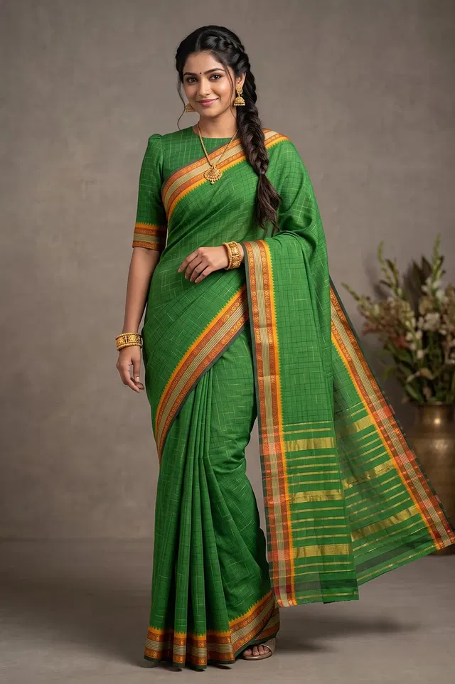 Narayanpet Handloom Cotton Saree