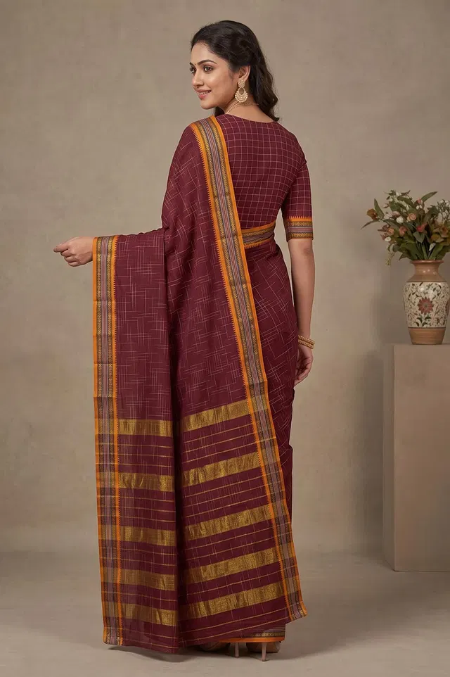 Narayanpet Handloom Cotton Saree
