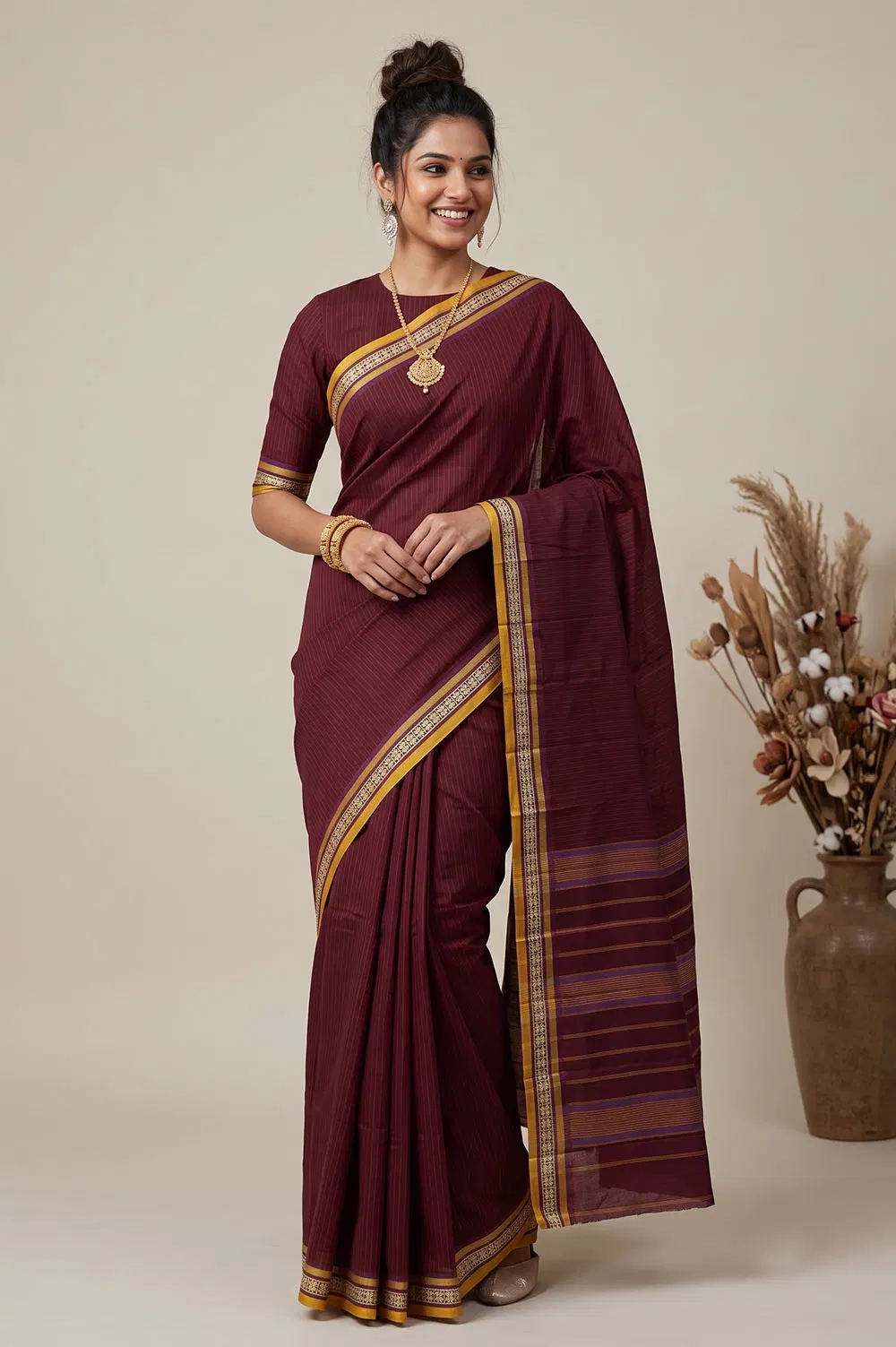 Narayanpet Handloom Cotton Saree