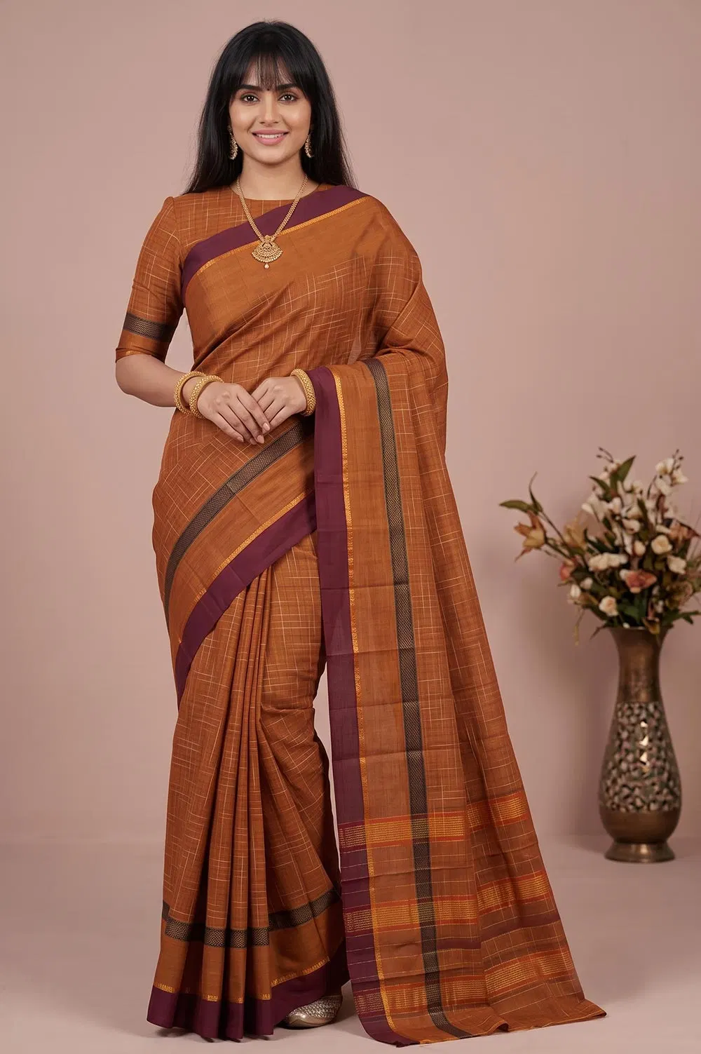 Narayanpet Handloom Cotton Saree