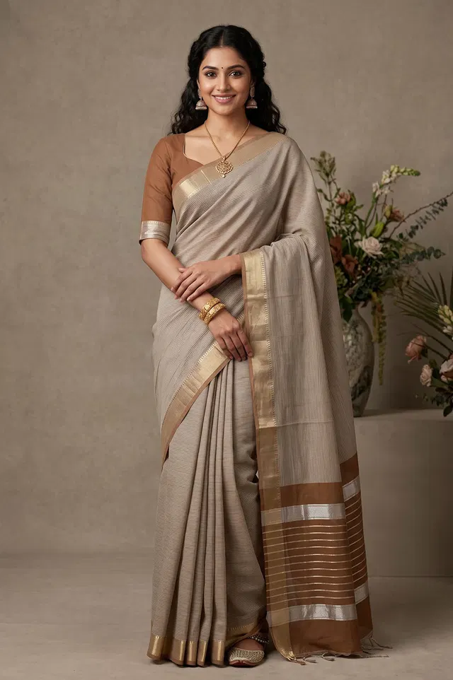 Mangalagiri Handloom Pure Cotton Saree