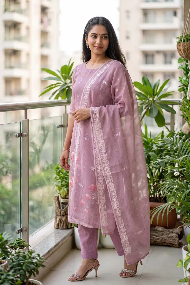 Kota Hand Salwar Suit Set (3pcs)