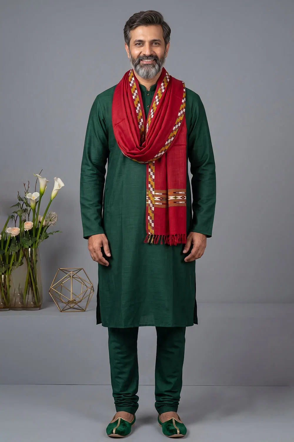 Kullu Pure Wool Handloom Shawl