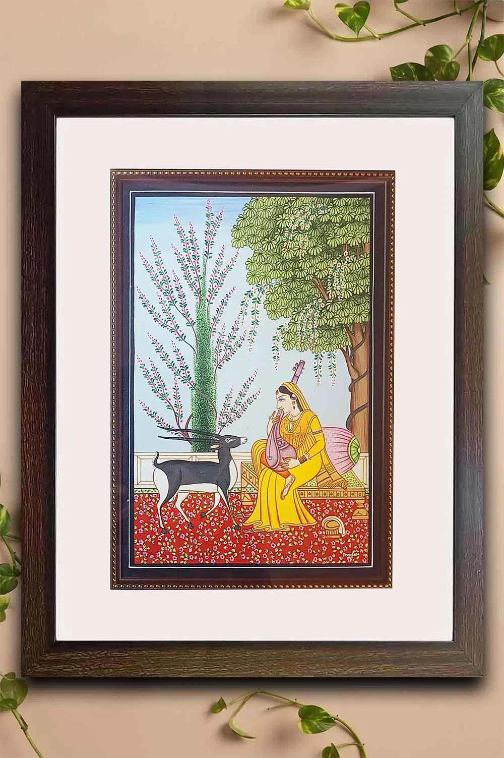 Kangra Miniature Paintings (15x19) Inches