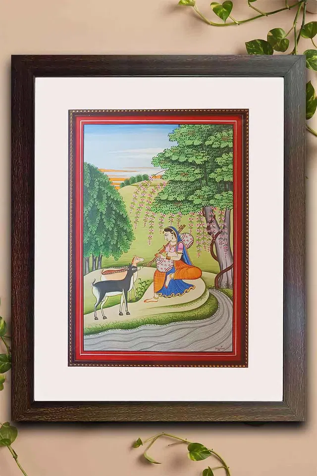 Kangra Miniature Paintings (15x19) Inches