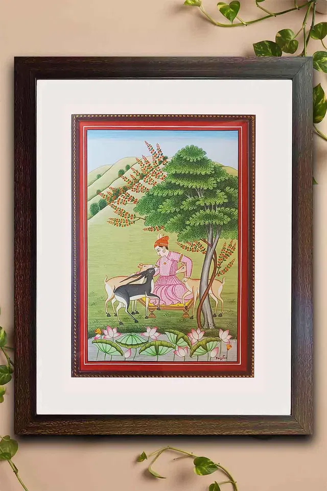 Kangra Miniature Paintings (15x19) Inches