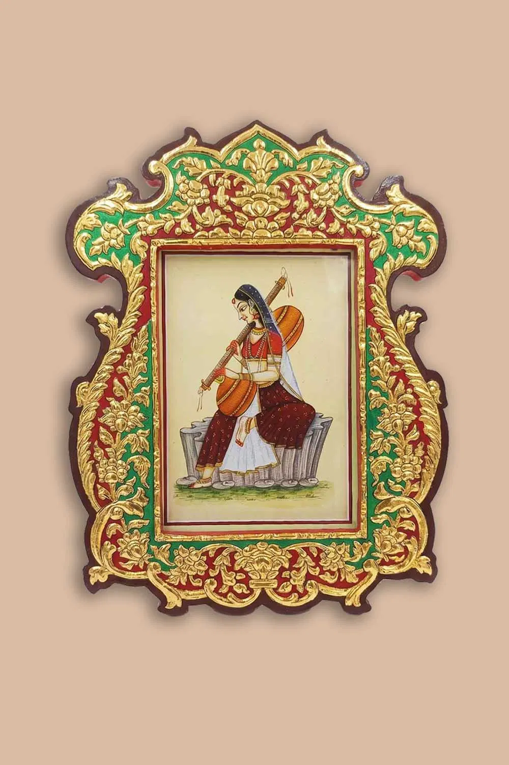 Bikaner Usta Kala Photo Frame (9x11.5) Inches