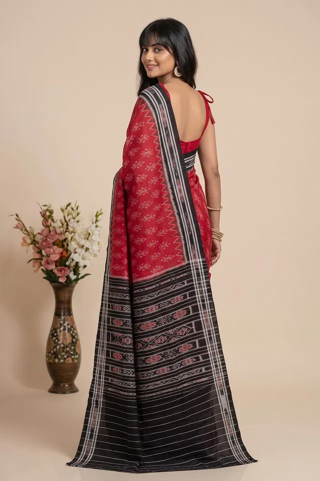 Orissa Ikat Deha Banda Cotton Saree
