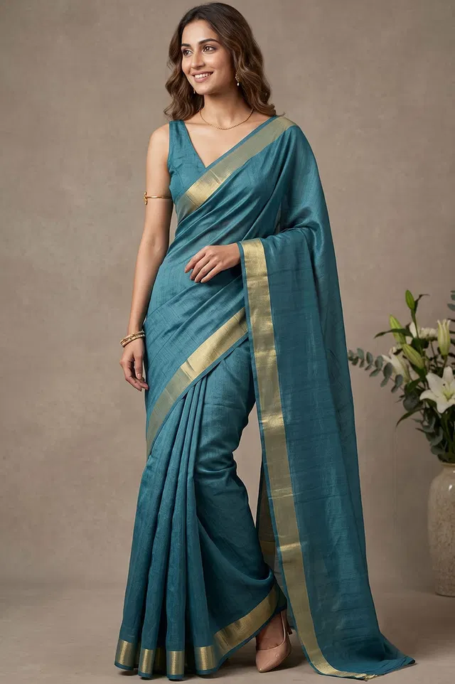 Kosa/Champa - Pure Tussar Handloom Silk Saree
