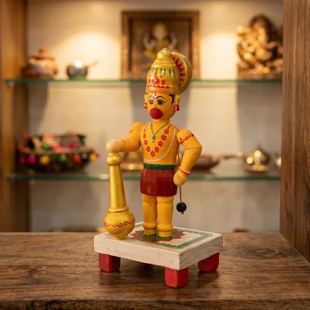 Etikoppaka Toys - Hanuman (6 inch)