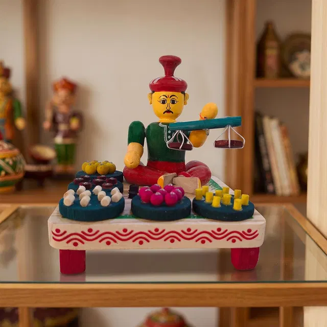 Etikoppaka Toys - Man Selling Sweet (5 inch)