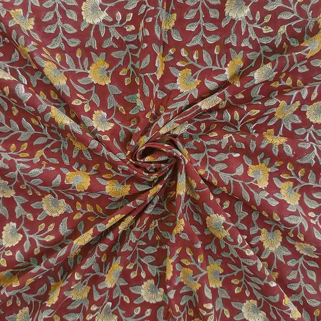 Bagru HandBlock Print Running Material (In Mtr)