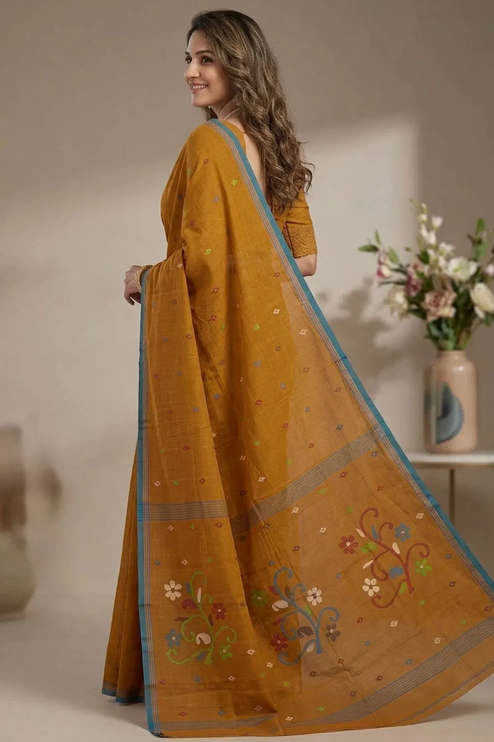 Jamdani Handloom Cotton Saree