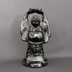 Bidriware Silver Inlay Happy Buddha A1