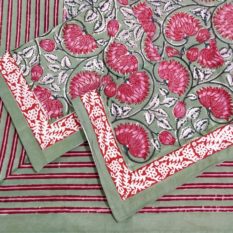 block print double bedsheet set