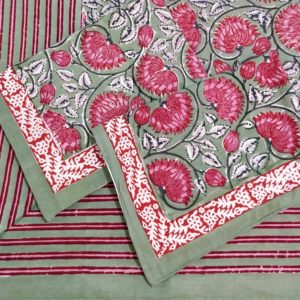 block print double bedsheet set