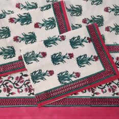 Sanganeri Block Print Bed Sheet