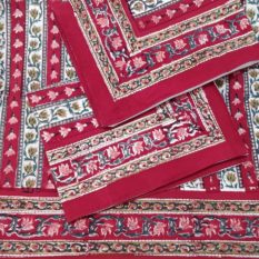 sanganeri hand block print bed sheet