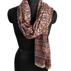 traditional kalamkari stoles