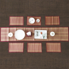 Madur Kathi Dining Table Set With Runner