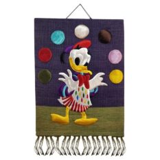 Donald Duck-Pure Jute Handmade Wall Hanging 1