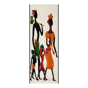 GiTAGGED Pipli Applique Tribal Family Wall Hanging 1