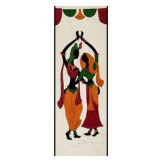 GiTAGGED Pipli Applique Work Radha-Krishna Design Wall Hanging 1
