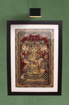 GiTAGGED Orissa Pattachitra Lord Ganesh with 5 Faces 1