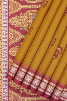 Cotton Bomkai Saree Online 1