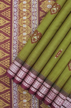 bomkai cotton saree online 1