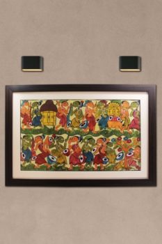 Bengal Pattachitra - Tribal Dance B1