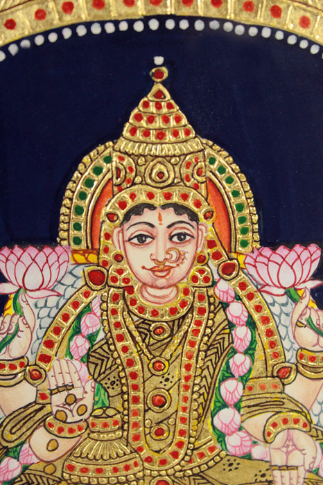 GiTAGGED Indian Goddess Chamundeshwari Devi Mysore Painting