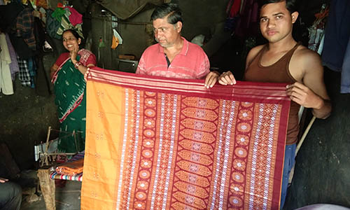 Bomkai Saree