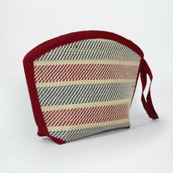 Madur Grass Cosmetic Bag / Toilet pouch - Size (6 x 9 in)